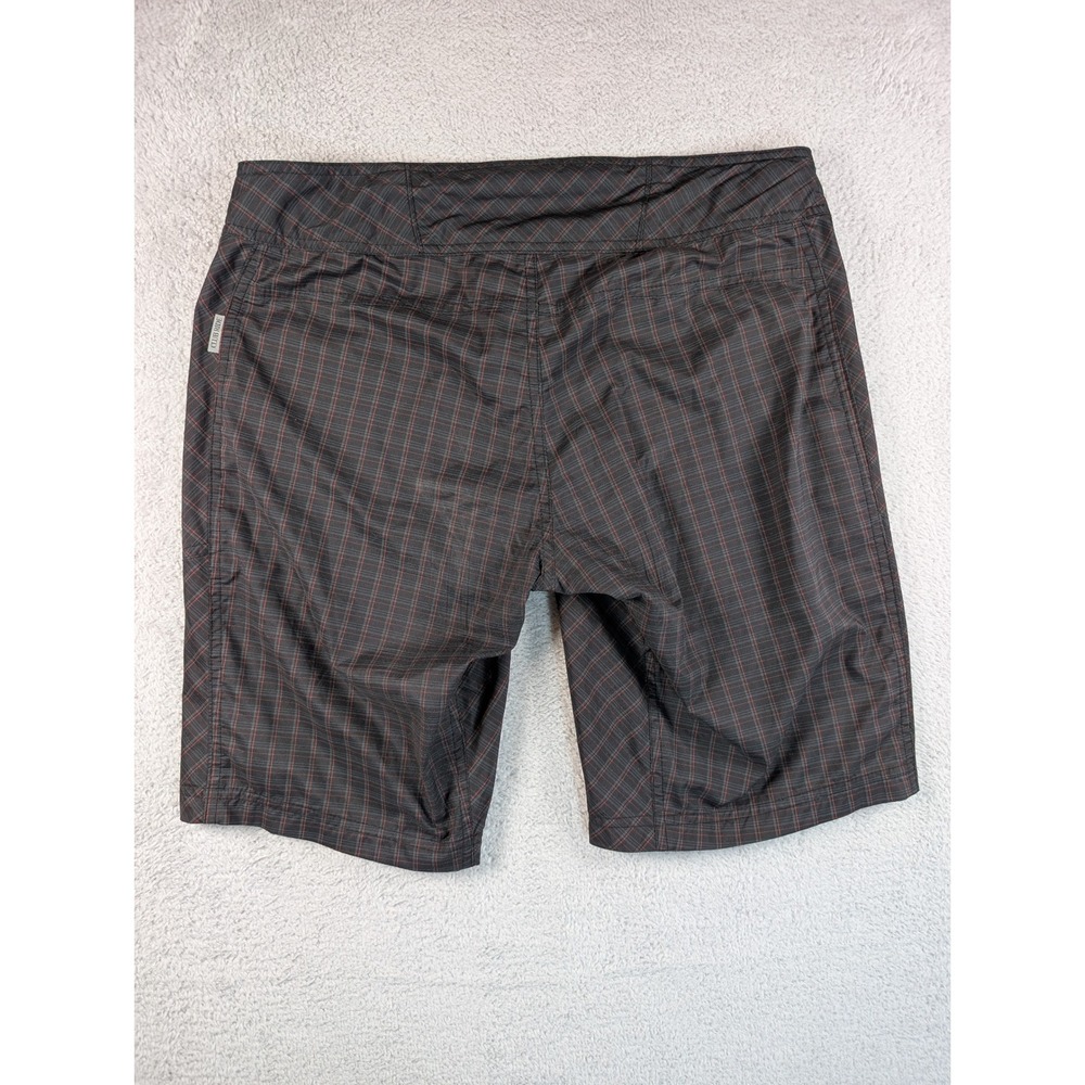 Club Ride Womens Plaid Cycling Shorts Grey Red‎ Size Medium B416-WSVN - Picture 8 of 10